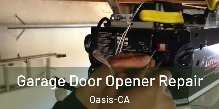 Garage Door Opener Repair Oasis-CA