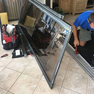sliding glass door frame repair Oasis